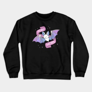 Pastel Goth Bat Crewneck Sweatshirt